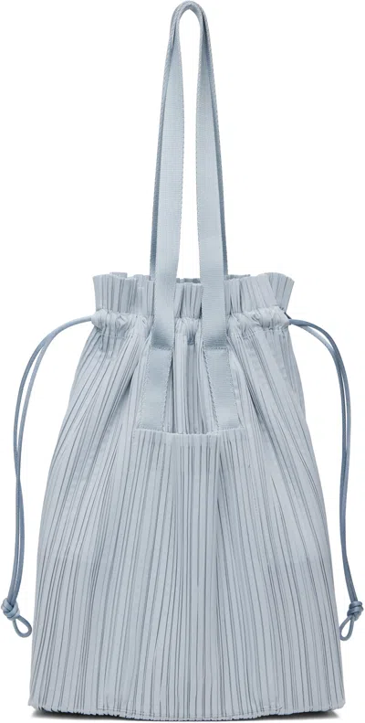 Issey Miyake Gray Pleats Tote