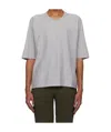 Issey Miyake Gray Release-t Basic T-shirt In Gray