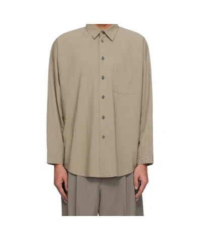 ISSEY MIYAKE GRAY STREAMLINE SHIRT