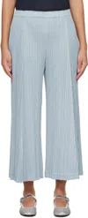 Issey Miyake Gray Thicker Bottoms 1 Trousers In 11 Cool Gray