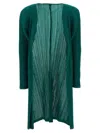 Issey Miyake Monthly Colors January Cardigan In Green