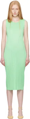 Issey Miyake Green Monthly Colors May Maxi Dress