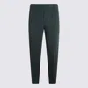 Issey Miyake Homme Plisse'  Teal Green Polyester Pant