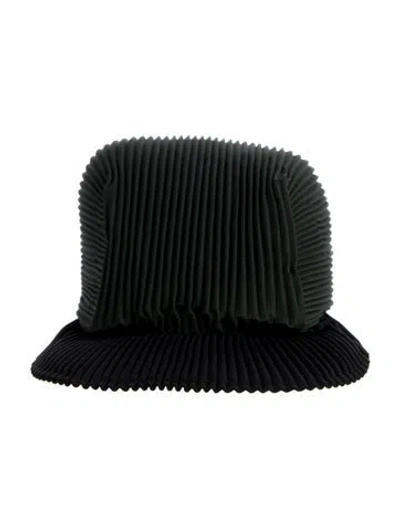 Pre-owned Issey Miyake Green Polyester Homme Plisse Issey Baseball Hat