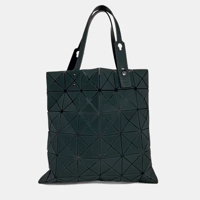 Pre-owned Issey Miyake Green Pvc Bao Bao Tote Bag