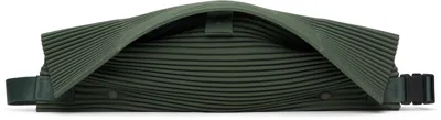 Issey Miyake Green Unit Bag In 63-moss Green