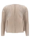 Issey Miyake New Colorful Basics 4 Sweaters And Cardigans Gray In Neutral
