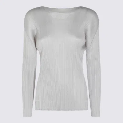 Issey Miyake X Miyake Regular Vestibility Top In Gray