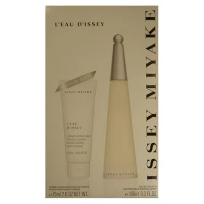 Issey Miyake Gswisseymiyake2pc34b 2 Piece Gift Set - 3.3 oz Eau De Toilette Spray, 2.6 oz Body Cream For Women