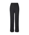 Issey Miyake Elastic Waist Casual Pants In Black