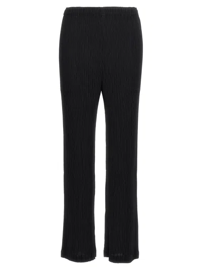ISSEY MIYAKE HATCHING PLEATS PANTS