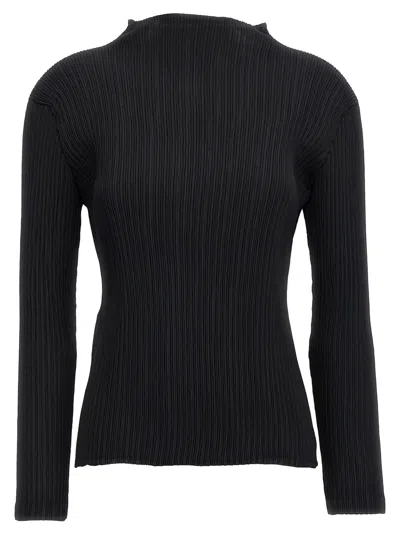 ISSEY MIYAKE HATCHING PLEATS TOP