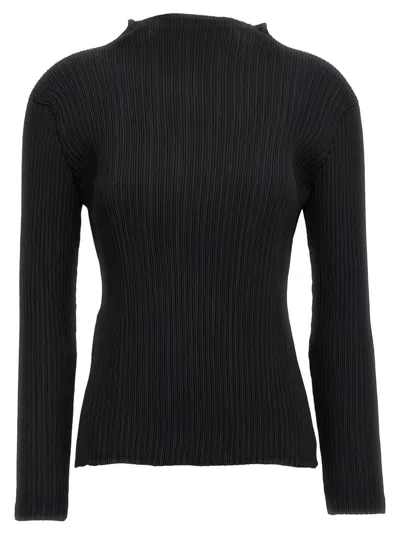ISSEY MIYAKE HATCHING PLEATS' TOP