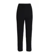 Issey Miyake Hatching Pleats Trousers In Black