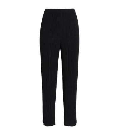 ISSEY MIYAKE HATCHING PLEATS TROUSERS