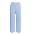 Issey Miyake Blue Thicker Bottoms 2 Trousers In Blue