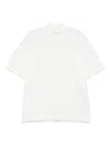 Issey Miyake High-neck T-shirt In White
