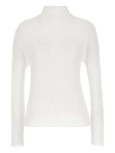 ISSEY MIYAKE HIGH-NECK TOP