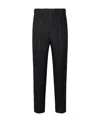 Issey Miyake Plissierte Mc September Straight-leg-hose In Black