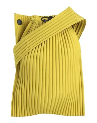 Issey Miyake Homme Plissé By  Man Cross-body Bag Lime Green Size - Polyester