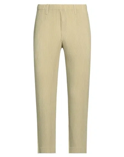 Issey Miyake Homme Plissé By  Man Pants Sage Green Size 3 Polyester