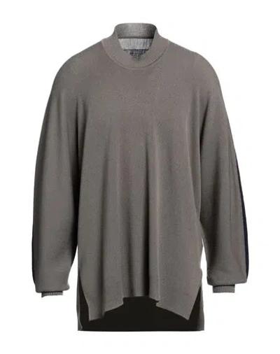 Issey Miyake Homme Plissé By  Man Sweater Khaki Size 1 Wool In Beige