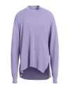 Issey Miyake Homme Plissé By  Man Sweater Lilac Size 3 Wool In Purple