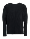 Issey Miyake Homme Plissé By  Man T-shirt Black Size 3 Polyester In Black
