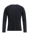 Issey Miyake Homme Plissé By  Man T-shirt Midnight Blue Size 4 Polyester In Black