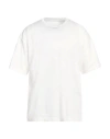 Issey Miyake Homme Plissé By  Man T-shirt White Size 3 Cotton
