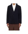 Issey Miyake Homme Plisse  Mens 15-black Pleated Relaxed-fit Knitted Jacket