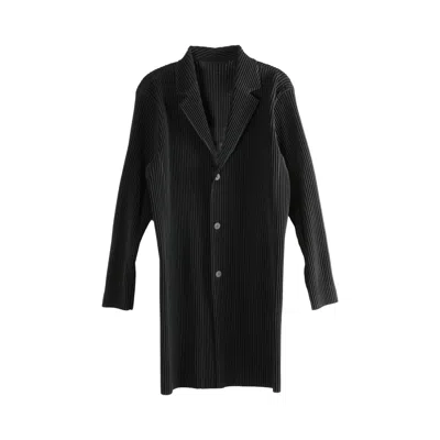 Pre-owned Issey Miyake Homme Plissé  Basics Jacket 'black' | Men's Size 4