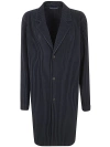 Issey Miyake Basics Jacket In Blue