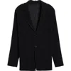 Issey Miyake Homme Plissé  Basics Pleated Blazer In Black