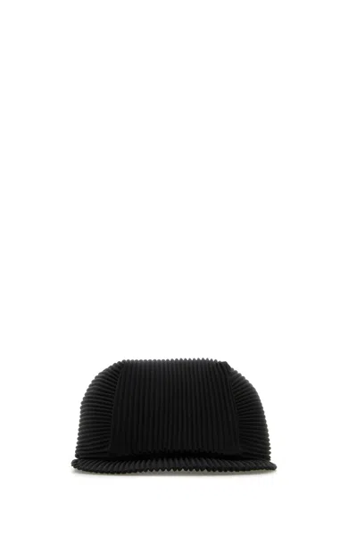 Issey Miyake Homme Plissé  Black Polyester Baseball Cap
