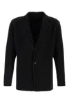 Issey Miyake Homme Plisse'  Black Polyester Blazer In Black