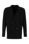 Issey Miyake Homme Plisse'  Black Polyester Blazer In Black
