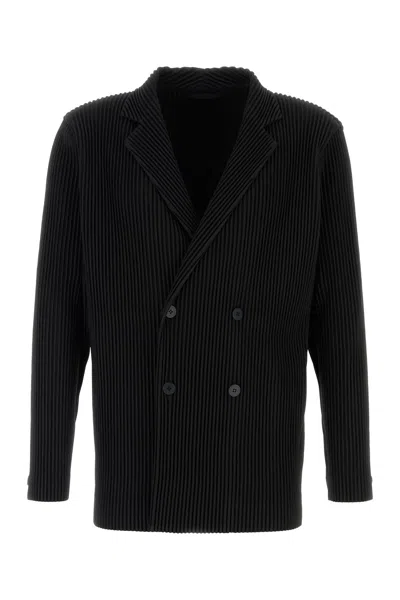 Issey Miyake Homme Plisse'  Black Polyester Blazer