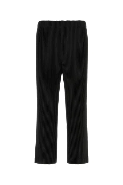 Issey Miyake Homme Plisse'  Black Polyester Pant
