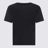 Issey Miyake Textured Pleated T-shirt With Classic Crewneck In Black
