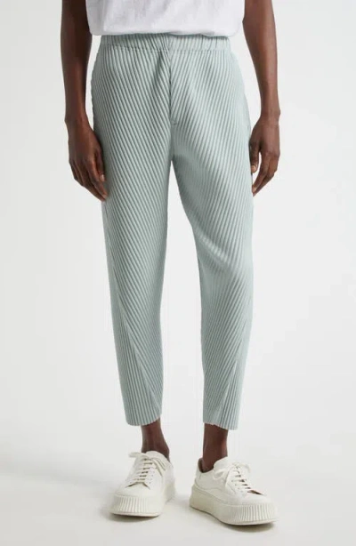 Issey Miyake Homme Plissé  Bottoms 2 Pleated Pants In Teal Green