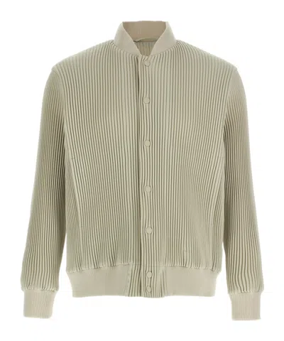 ISSEY MIYAKE HOMME PLISSÉ ISSEY MIYAKE BUTTON-UP PLEATED JACKET