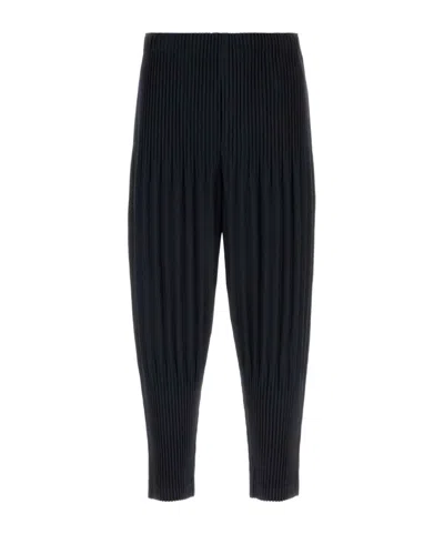 ISSEY MIYAKE HOMME PLISSÉ ISSEY MIYAKE CROPPED HEM PANTS