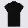 Issey Miyake Hooded Short Sleeve Casual Jacket In Black