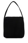 Issey Miyake Black Fabric Shoulder Bag In Black