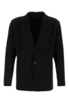 Issey Miyake Homme Plisse'  Black Polyester Blazer In Black