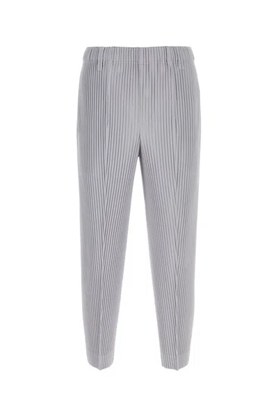 ISSEY MIYAKE HOMME PLISSE' ISSEY MIYAKE LILAC POLYESTER PANT