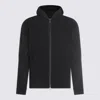 Issey Miyake Homme Plisse  Mens Monthly Colours April Pleated Zip-up Hoodie In Black