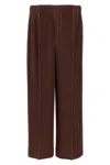 Issey Miyake Mc February Trousers In Brown