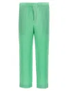 Issey Miyake Elastic Waist Casual Pants